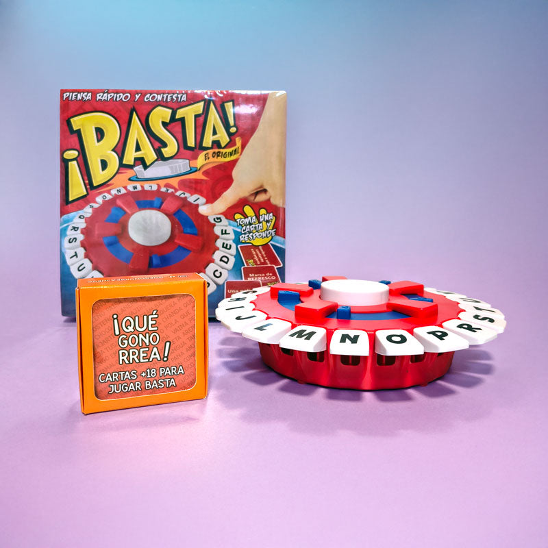 Combo Basta! (Dispositivo Letras) + Cartas +18