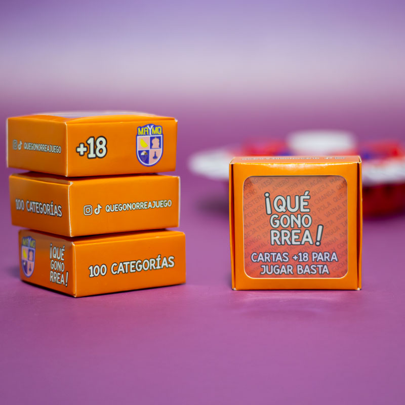 Cartas Gonorrea para jugar ¡Basta!