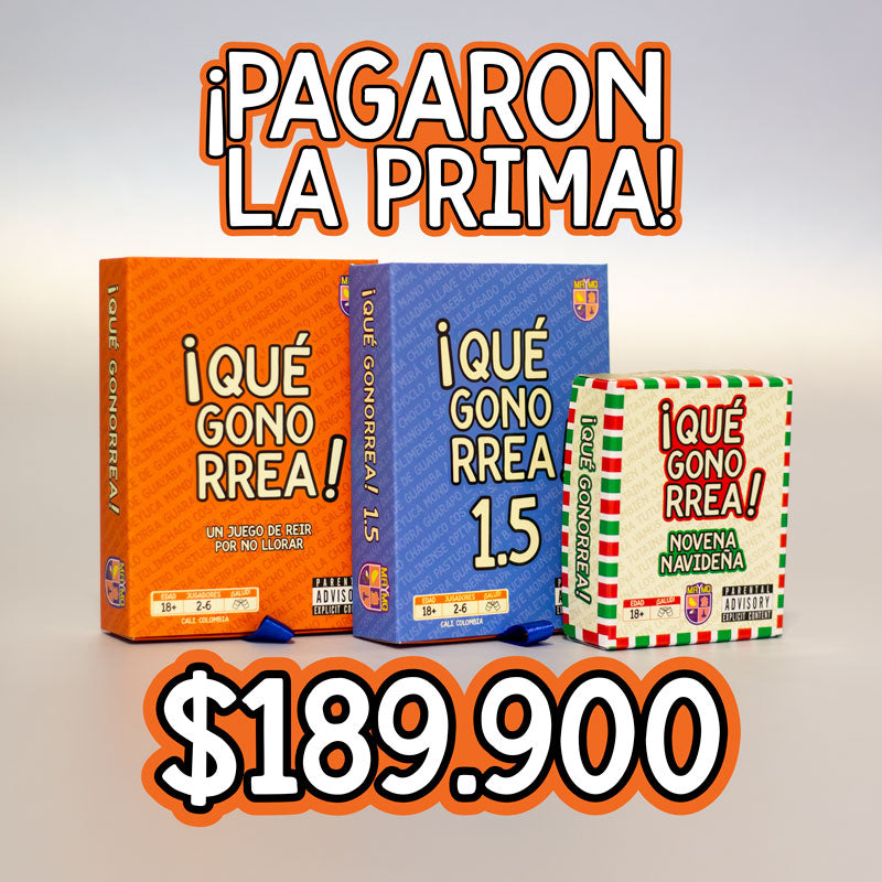 Combo ¡PAGARON LA PRIMA!